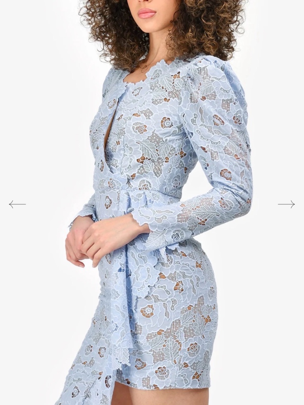 Elliatt “tania” light blue dress